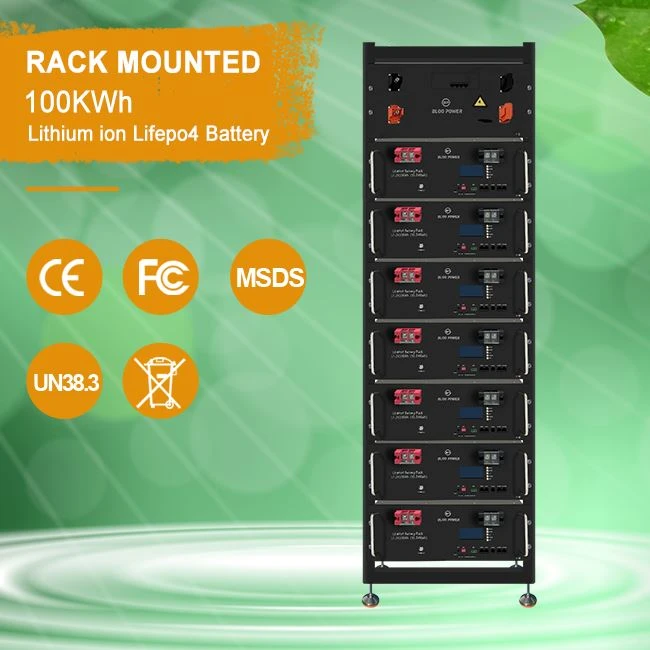 100KWh Energy Storage System 400 Volts High Voltage