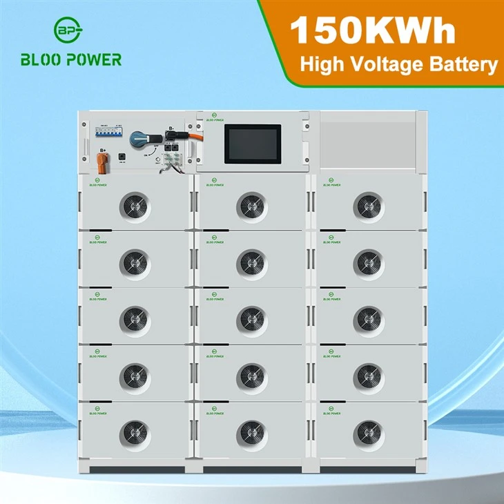 HV BESS 150 KWh Batteries With A Three Phase Grid-tied Inverter 80KW