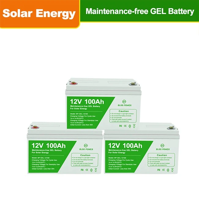 VRLA GEL Battery 12V 100Ah Energy Storage